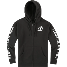 Clasicon Zip Hoodie Black