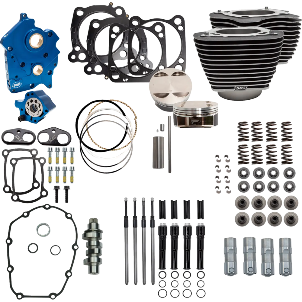 124 Power Package Highlighted Fins, Wrinkle Black