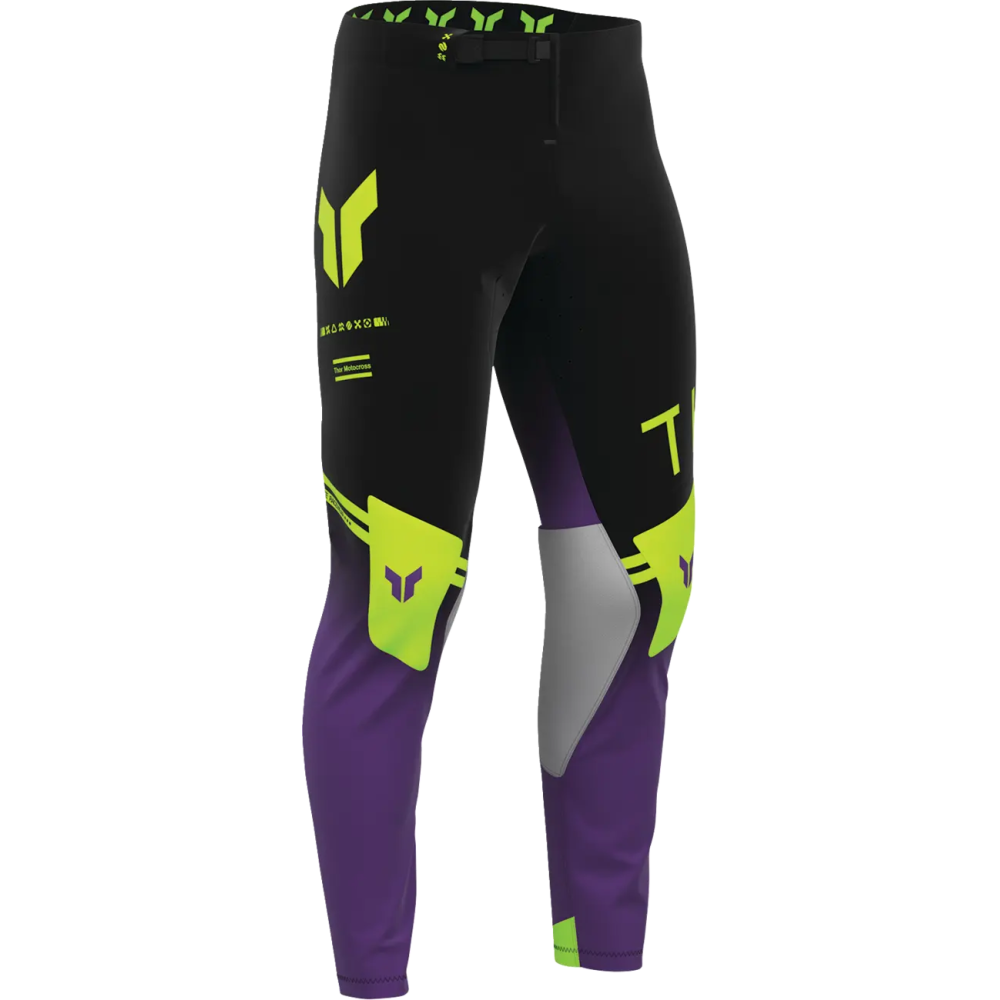 Sportmode Geo Pants Purple, Black