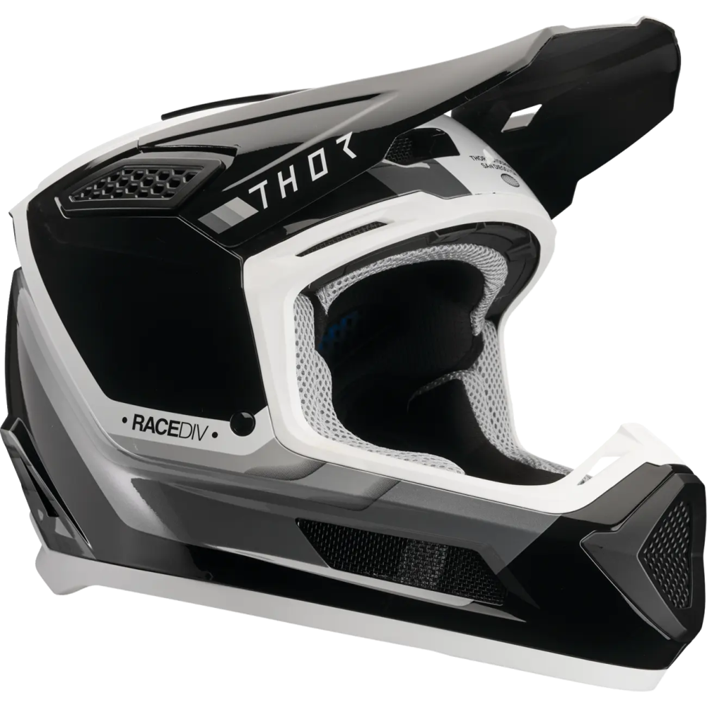 Helmet Fleet Defy Bk-wh Xs White, Black