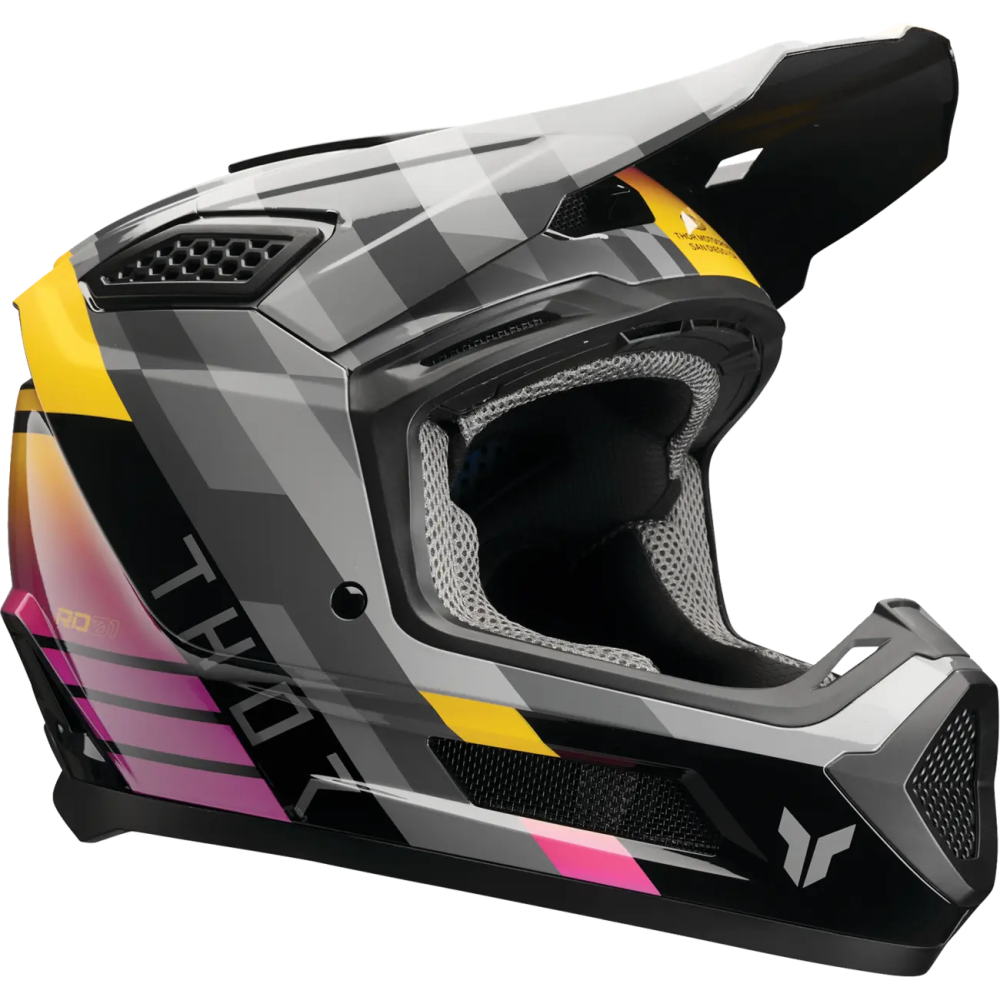 Helmet Fleet Camber Bk-mg Md Pink, Gray, Black