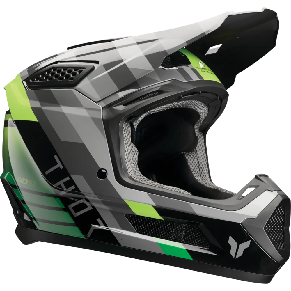Helmet Fleet Camber Bk-gn 2x Green, Gray, Black