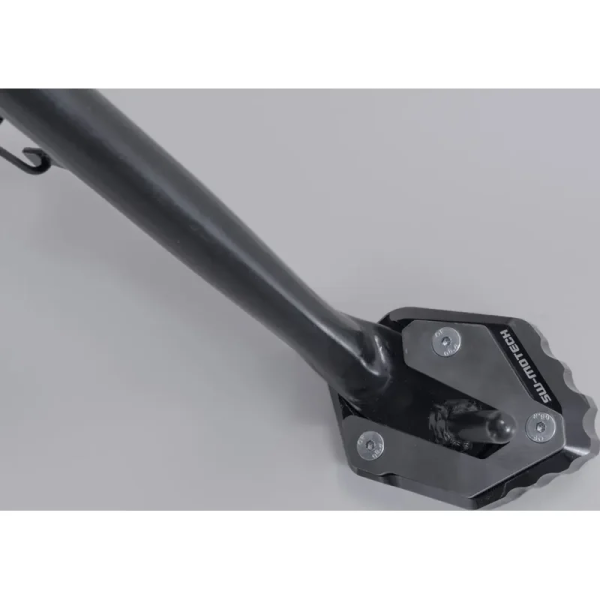 Sidestand Foot Extension Black, Silver