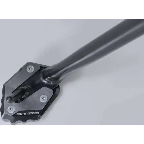 Sidestand Foot Extension Black, Silver