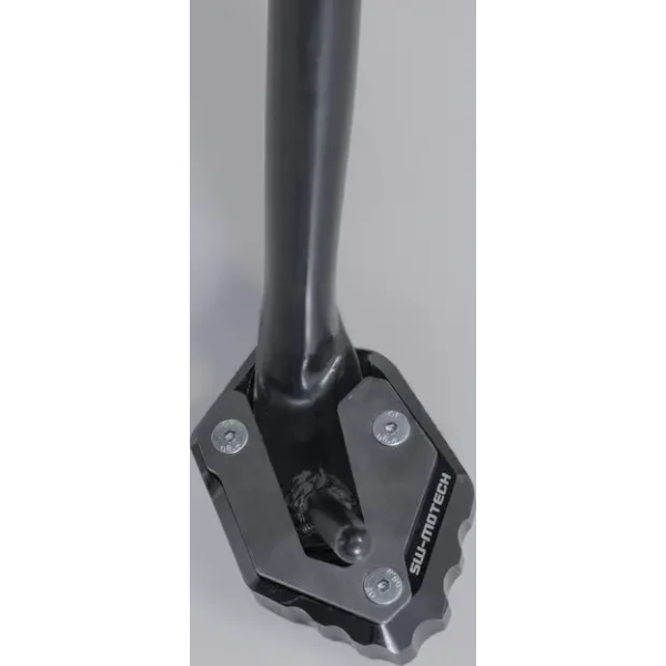Sidestand Foot Extension Black, Silver