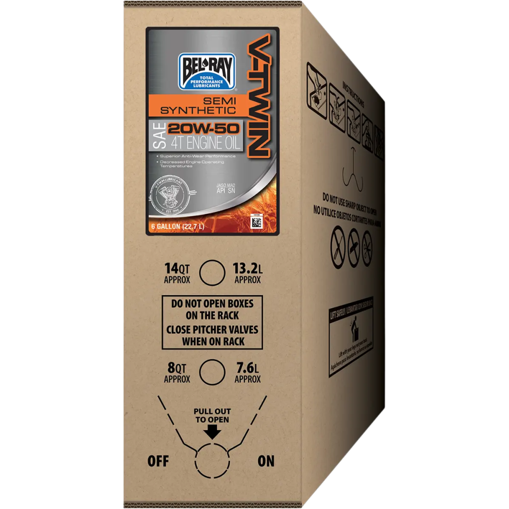 V-twin Semi-synthetic 4-stroke Engine Oil