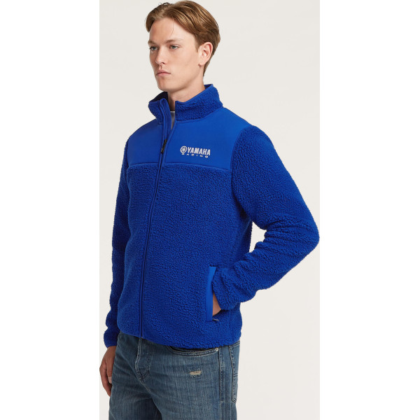 Hanorac din fleece unisex Paddock Blue Essentials