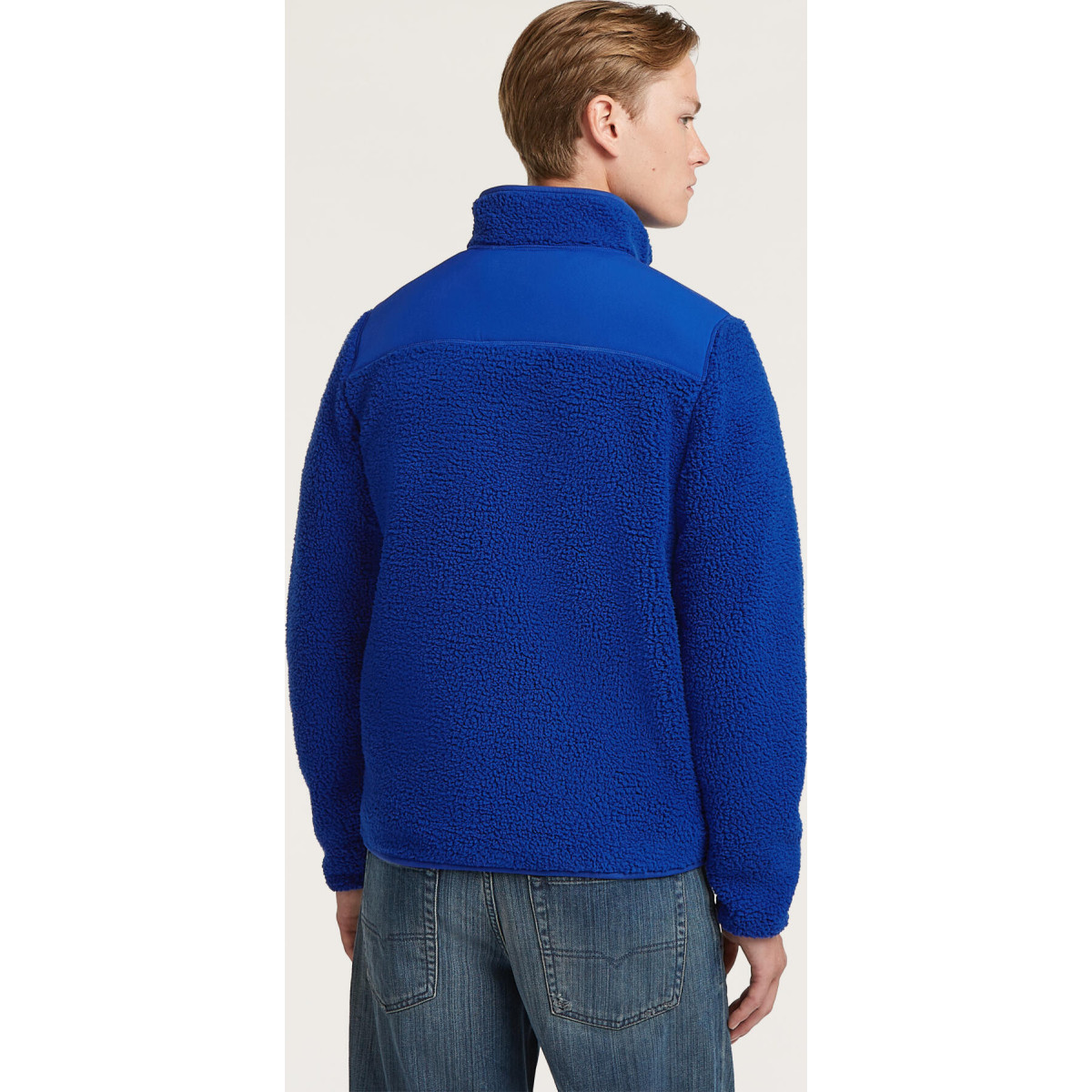 Hanorac din fleece unisex Paddock Blue Essentials