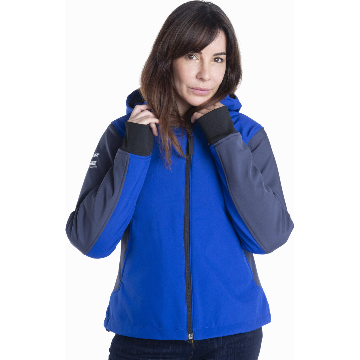 Jachetă softshell de pilotaj Paddock Blue pentru femei