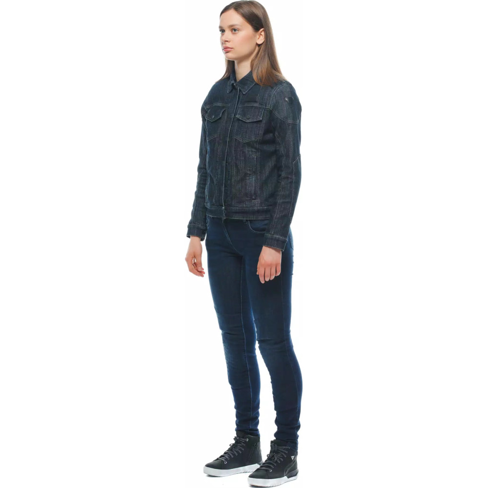 DENIM TEX - WOMEN'S MOTORCYCLE JACKET IN FABRIC