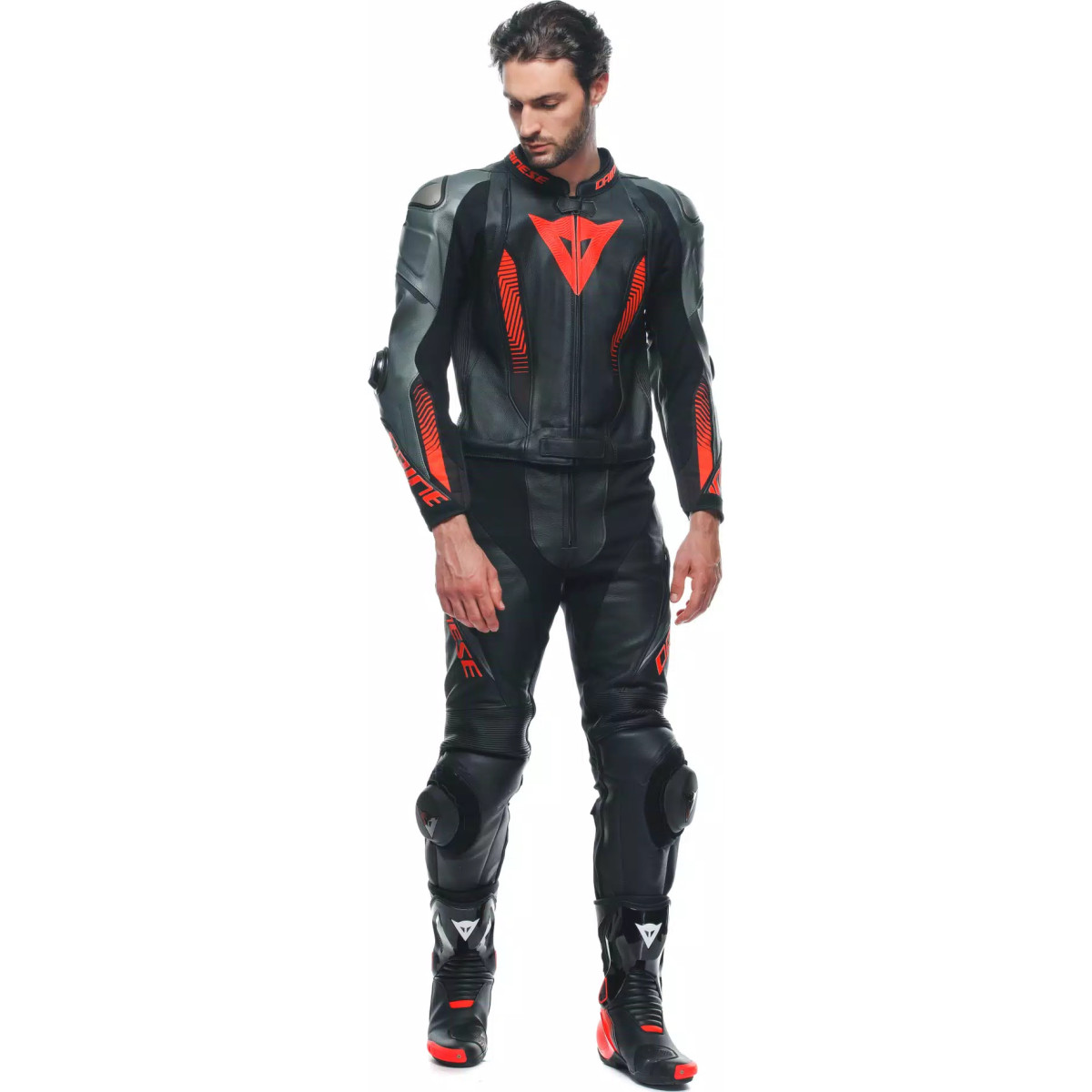 LAGUNA SECA 5 - MEN'S 2-PIECE MOTORCYCLE LEATHER SUIT