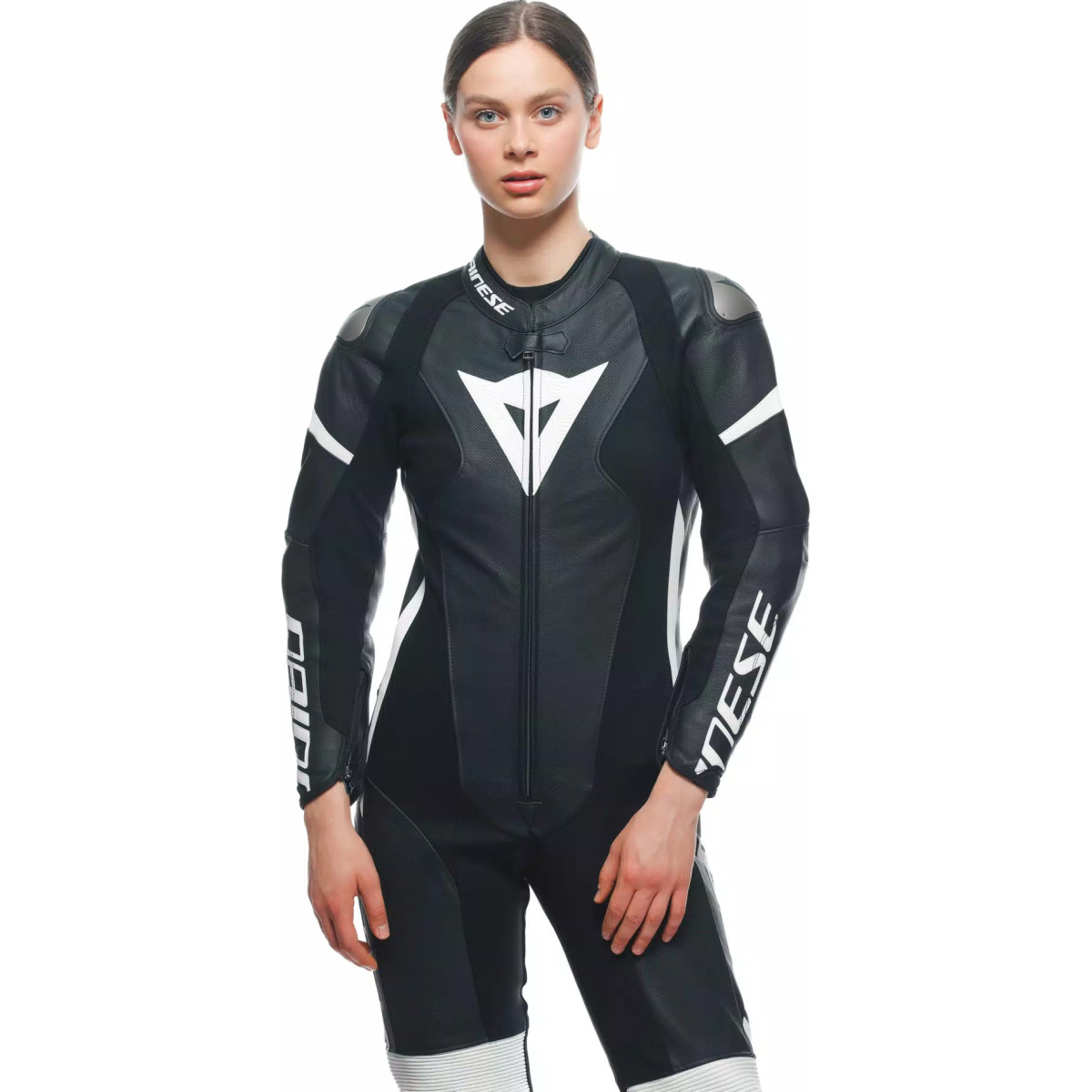 GROBNIK - WOMEN'S 1-PIECE MOTORCYCLE PERFORATED LEATHER SUIT