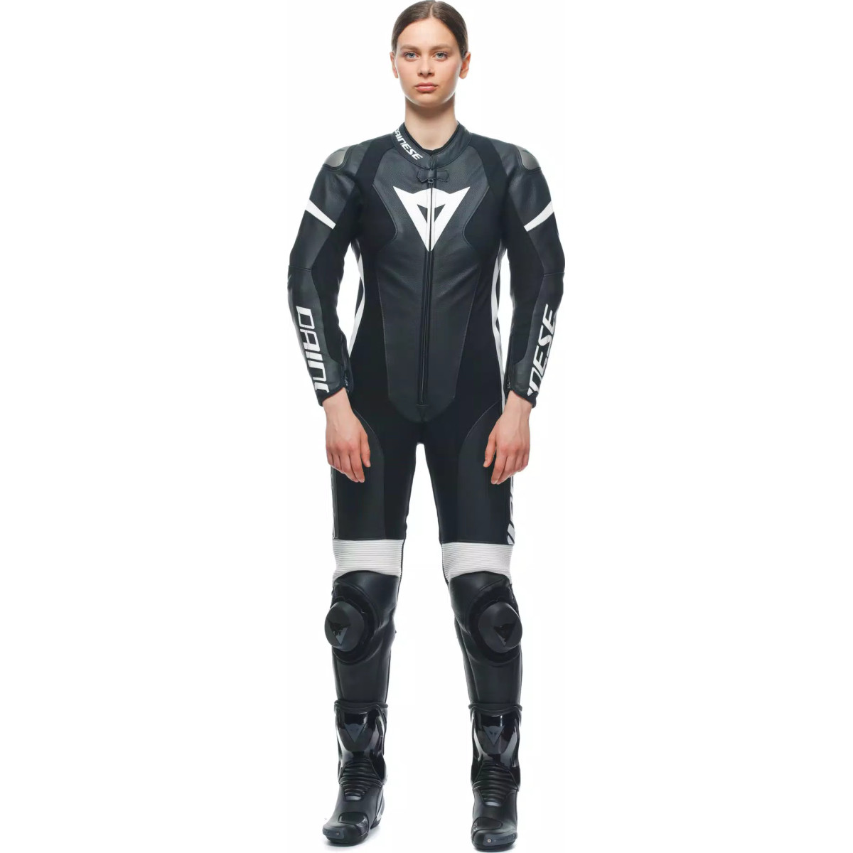 GROBNIK - WOMEN'S 1-PIECE MOTORCYCLE PERFORATED LEATHER SUIT