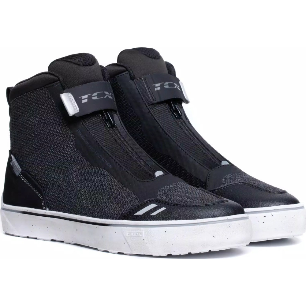 IKASU 2 AIR SUMMER MOTORCYCLE SHOES MEN - BLACK/REFLEX