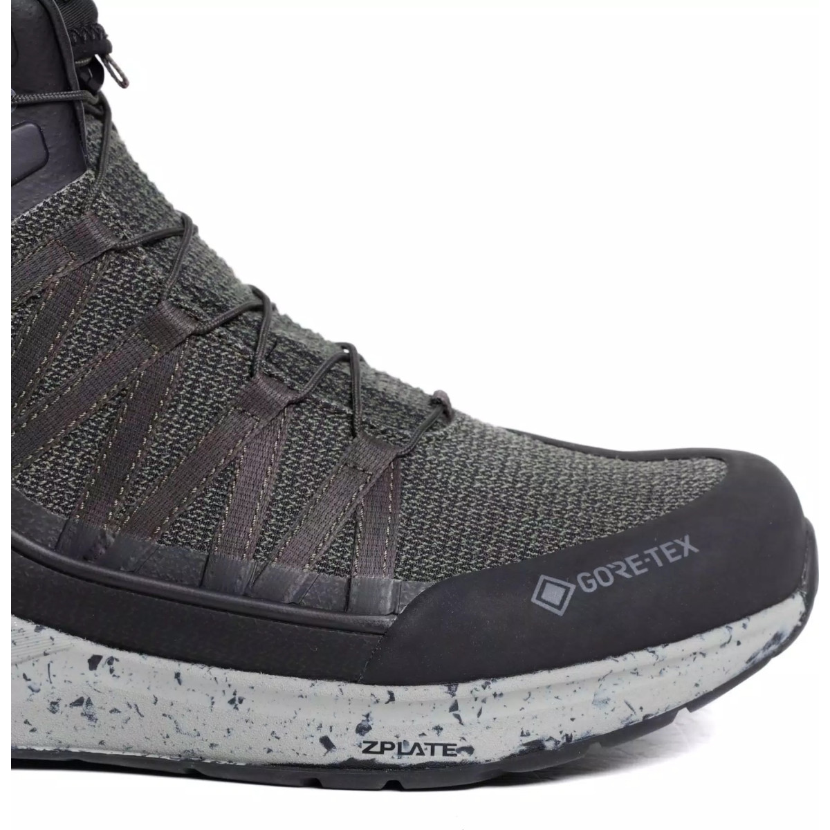 SPEEDTREK GORE-TEX® MOTORCYCLE SHOES MEN - GREEN/GREY