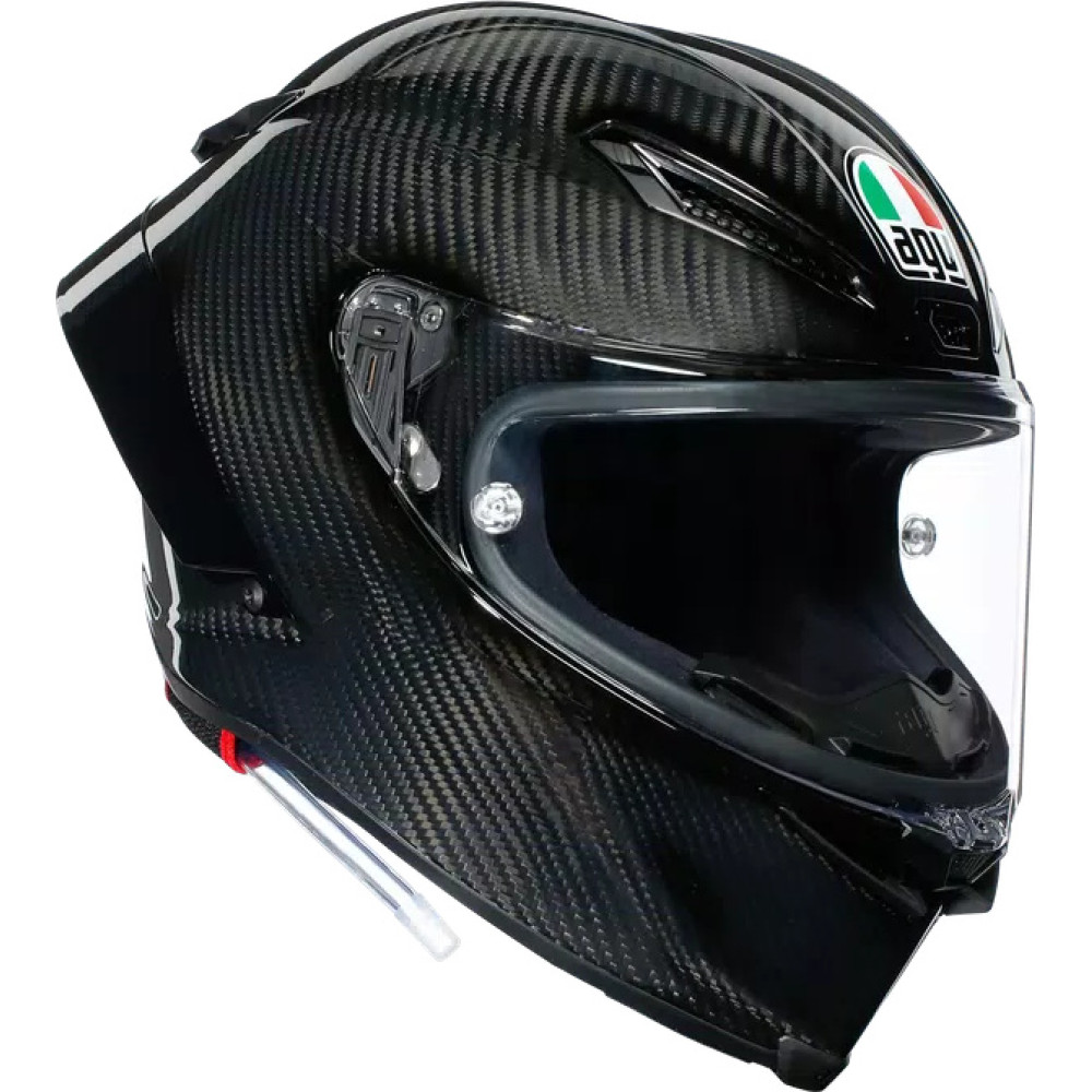 PISTA GP RR MONO GLOSSY CARBON - MOTORBIKE FULL FACE HELMET E2206 DOT