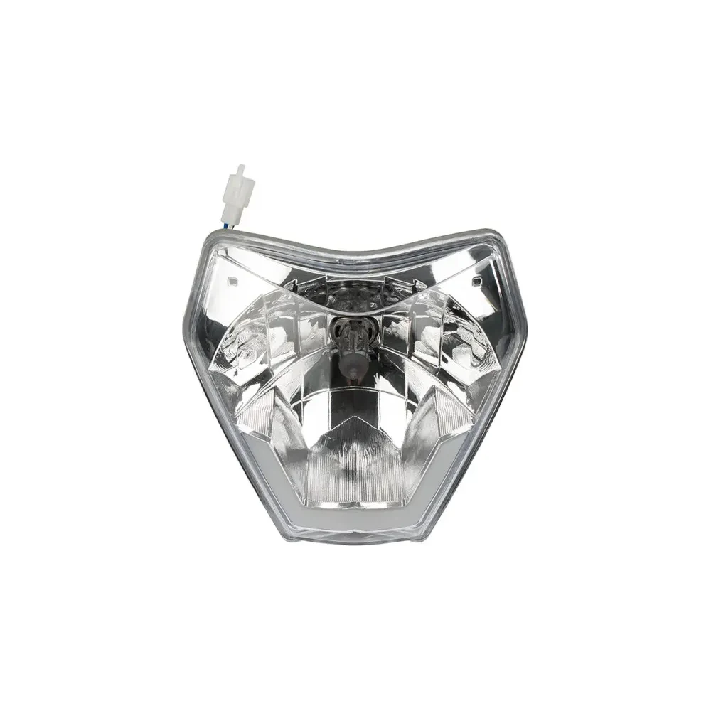 Headlight With Plastic Support Clear