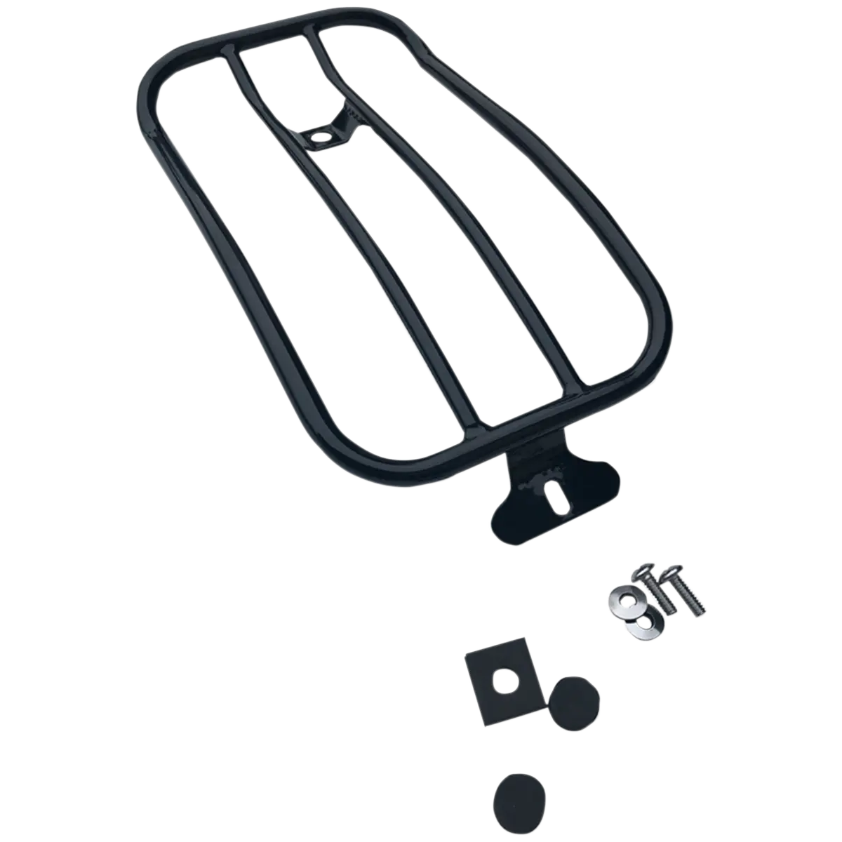 7 Solo Luggage Rack Black