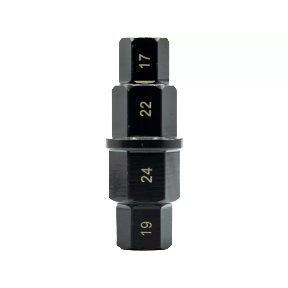 Motorcycle Spindle Key Black