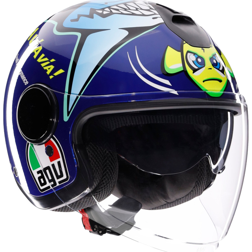 Eteres Rossi Misano 2015 - Motorbike Open Face Helmet E2206