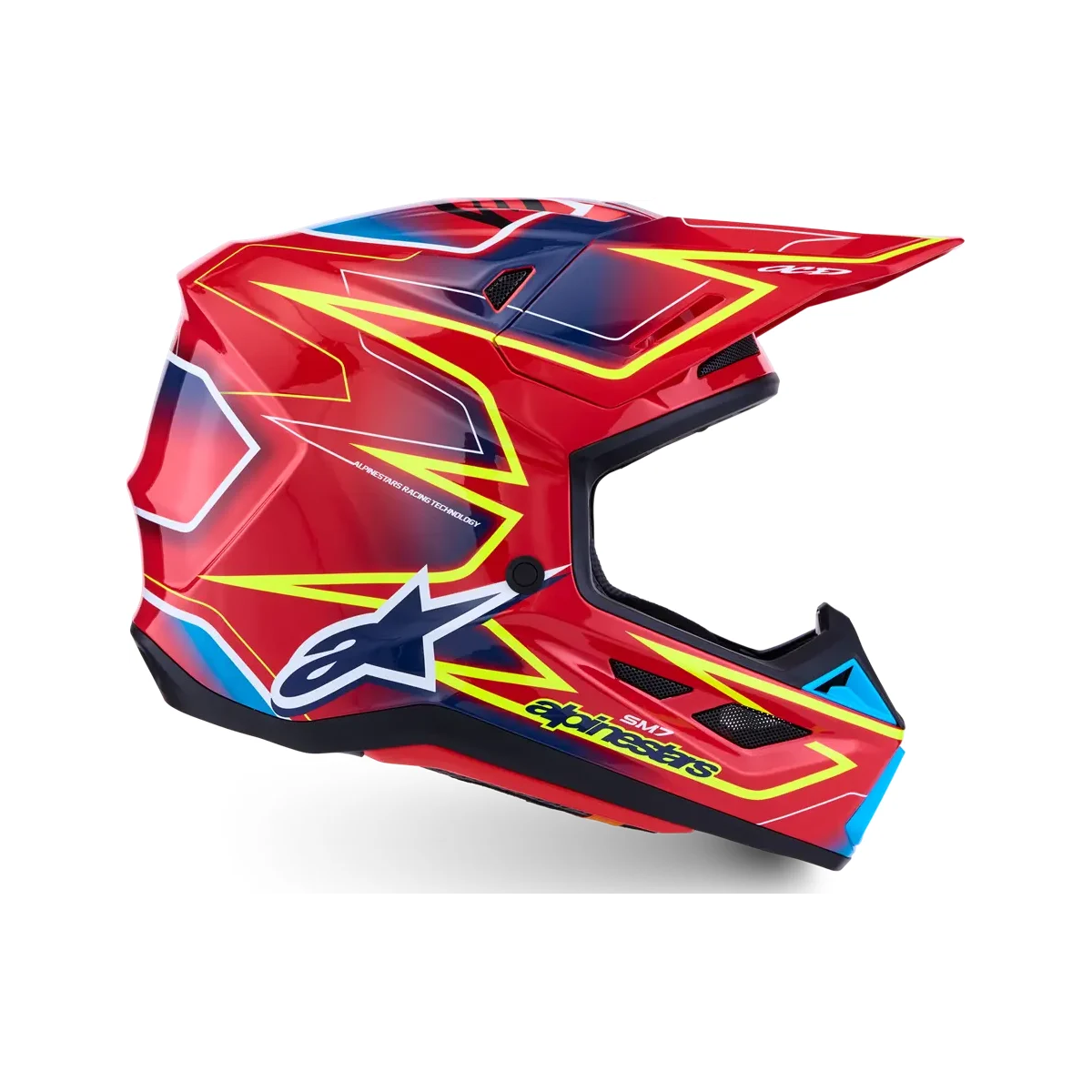 S-M7 Cast Helmet Red