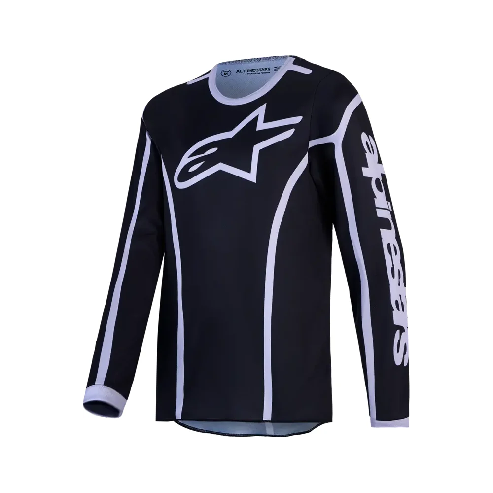 Youth Fluid Apex V2 Jersey Black