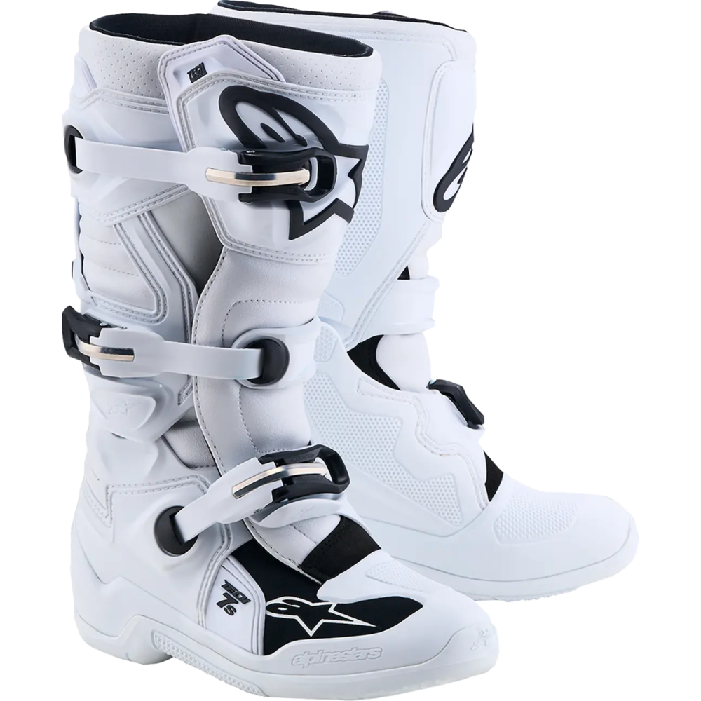 Youth Tech 7S Boots White