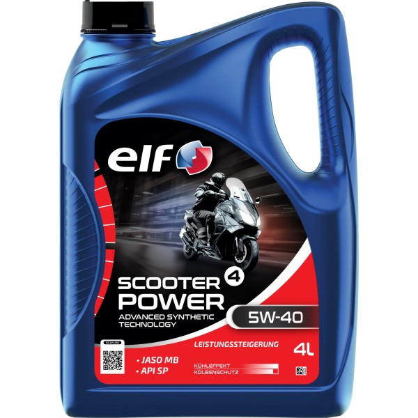 Scooter 4 Power 5W-40 De Adv Syn Oil
