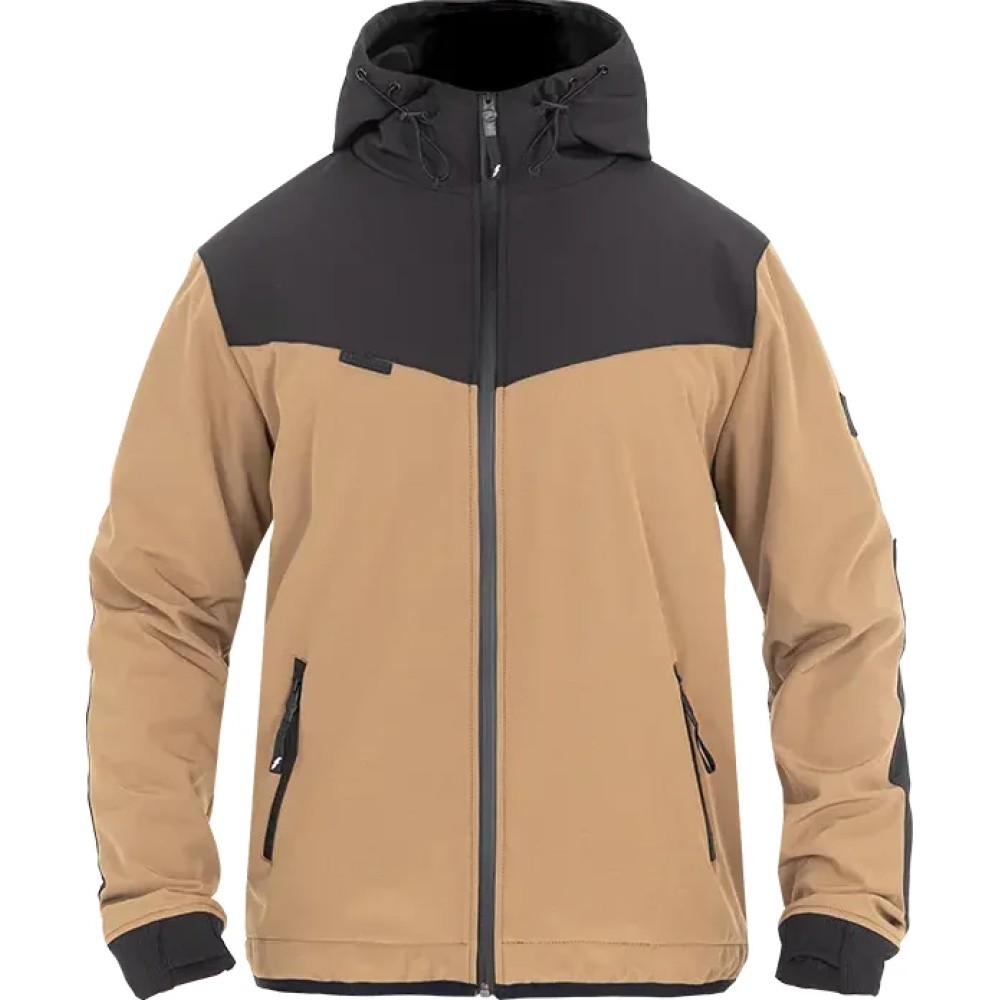 Xtm V3 Softshell Rip Stop Hoodie Brown