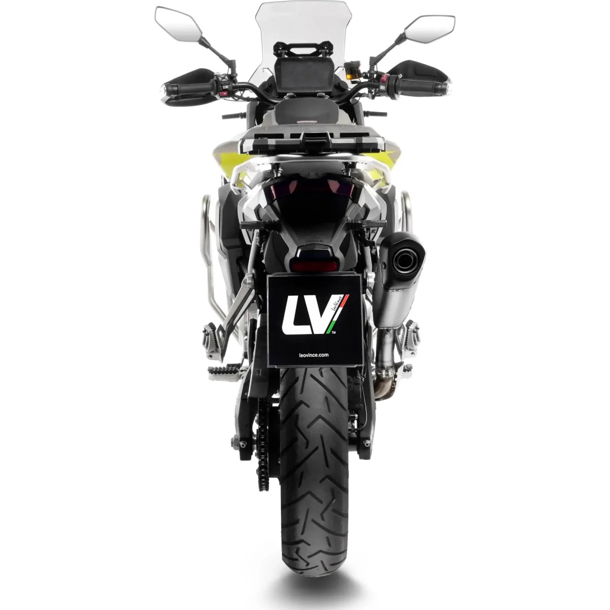 Lv-14 Titanium Slip-On Muffler Titanium Look