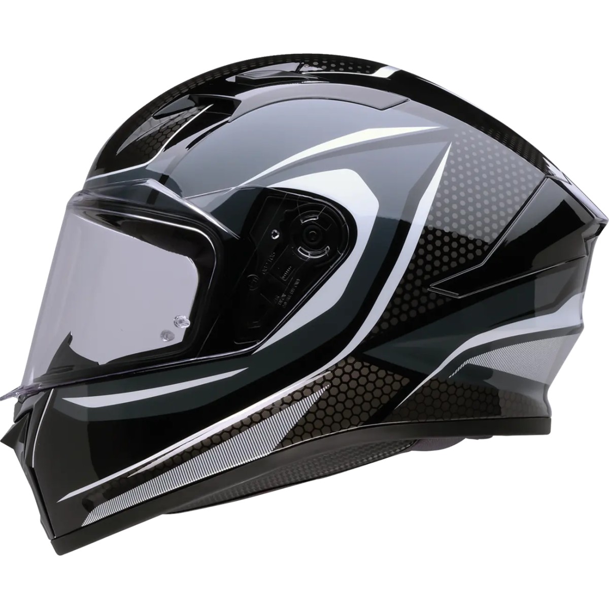 Talon Nighthawk Helmet Black, Gray, White