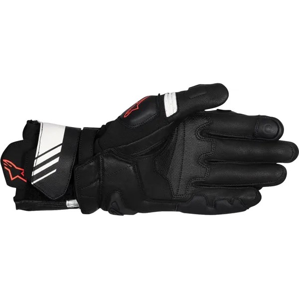 Gp Plus R V3 Leather Gloves White, Black