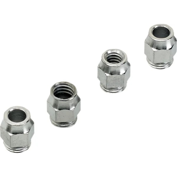 Whiskey Throttle Ferrules Silver