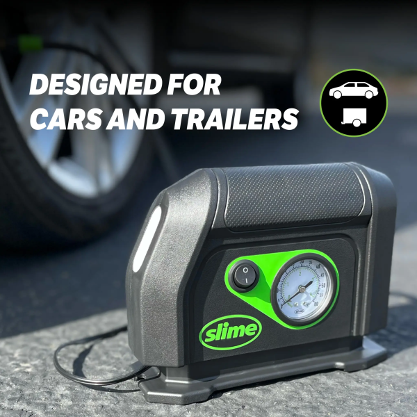 12V Tyre Inflator Black