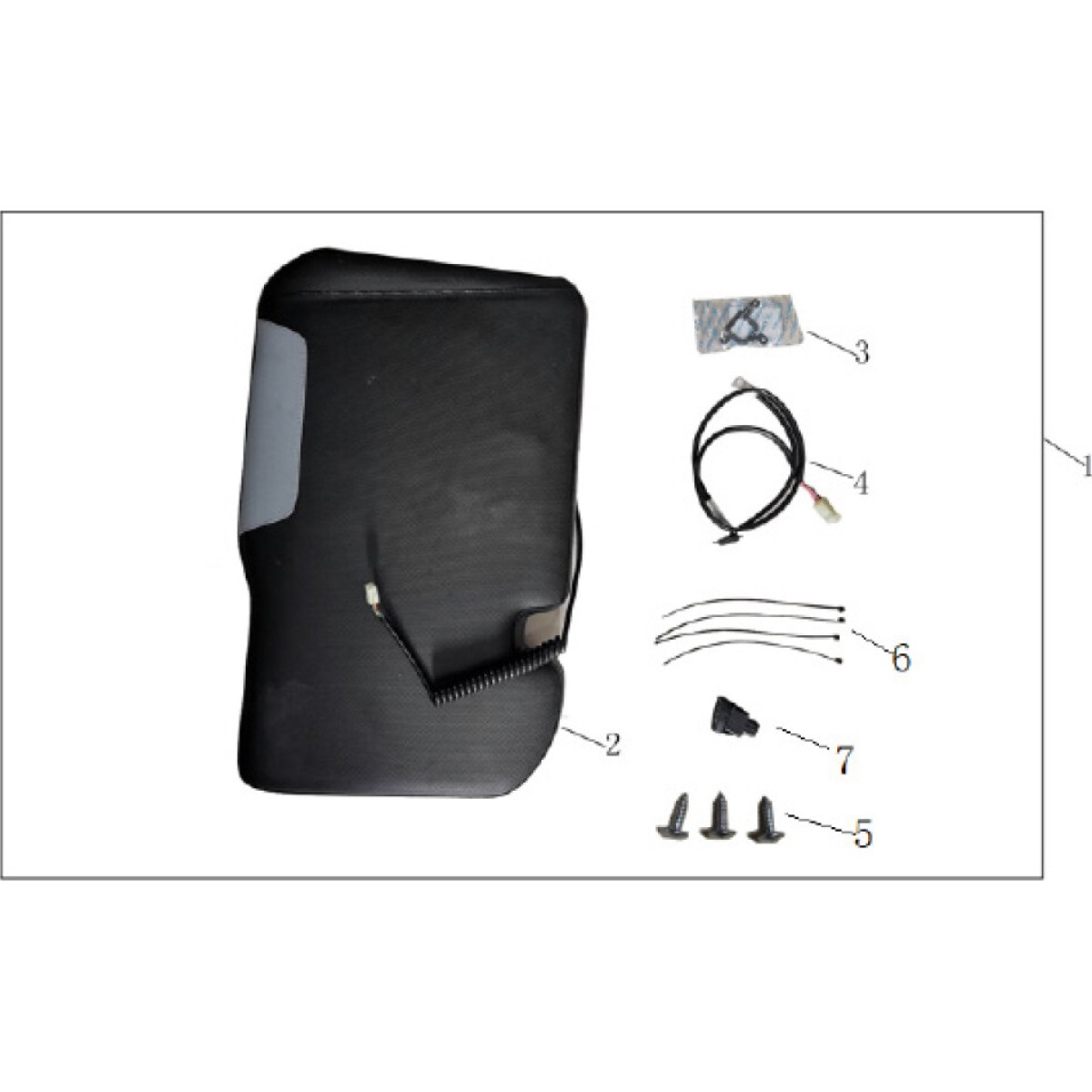 PASSENGER HEATING SEAT ASSY