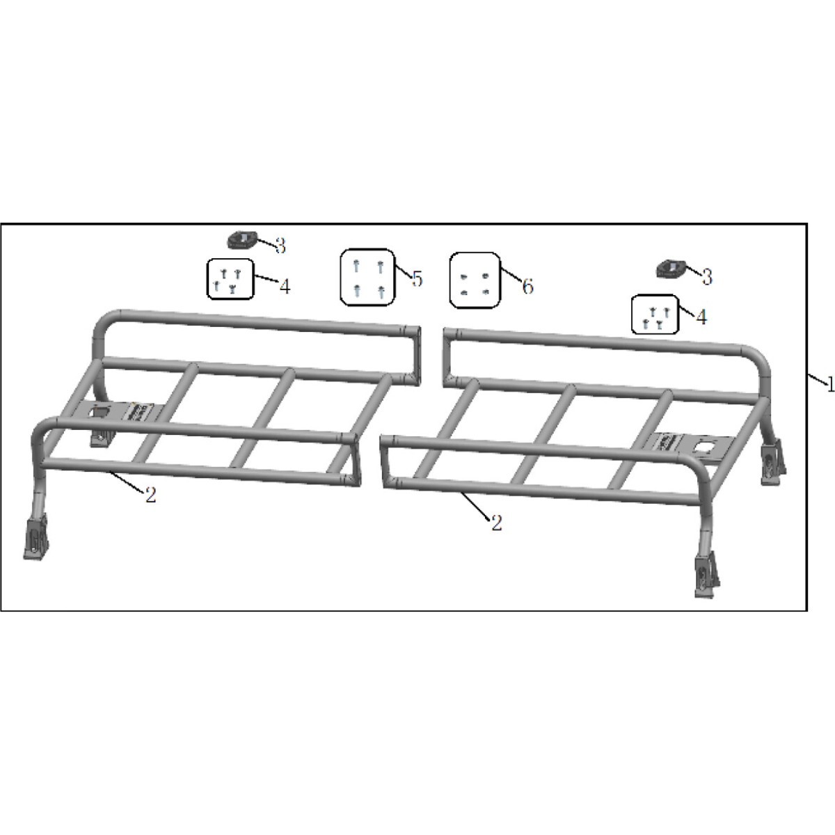 REAR RACK ASSY