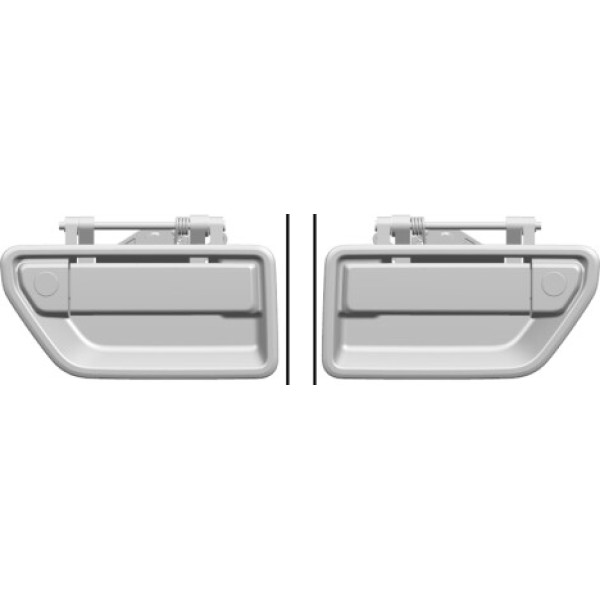 LH RH FRONT DOOR OUTER HANDLE ASSY