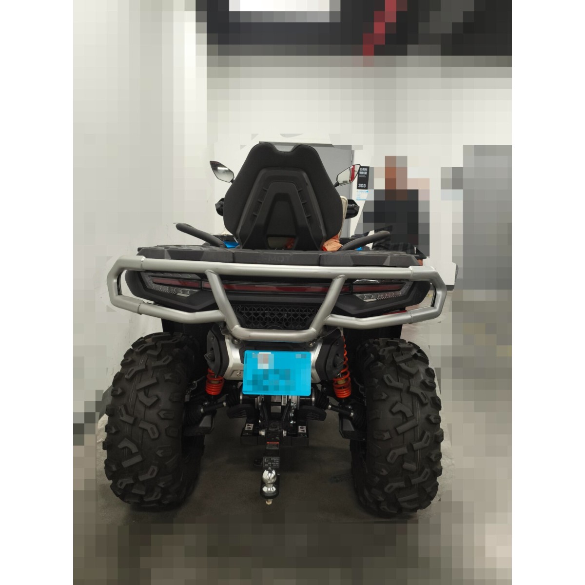 REAR BUMPER ASSY_GLACIER BLUE