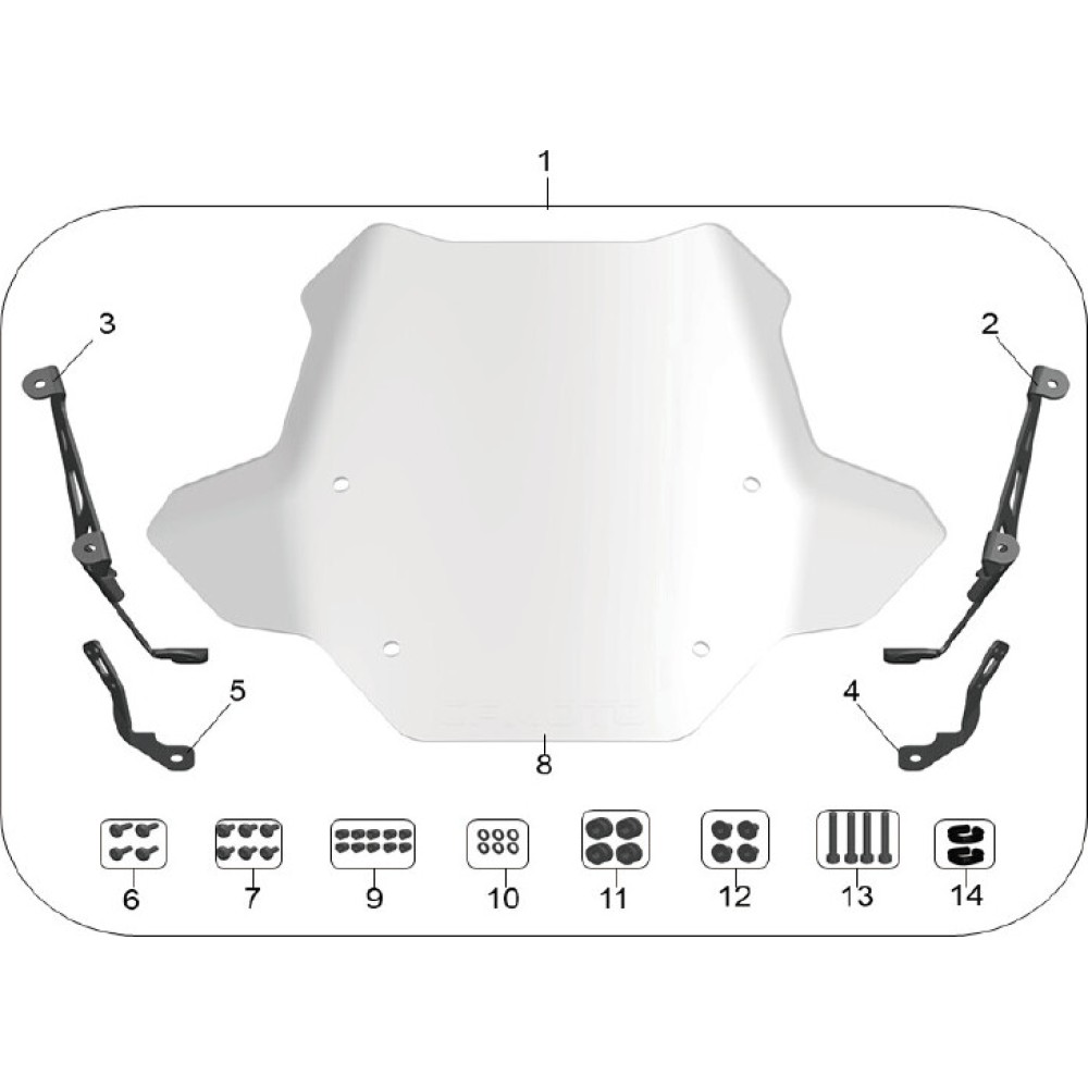WINDSHIELD ASSY