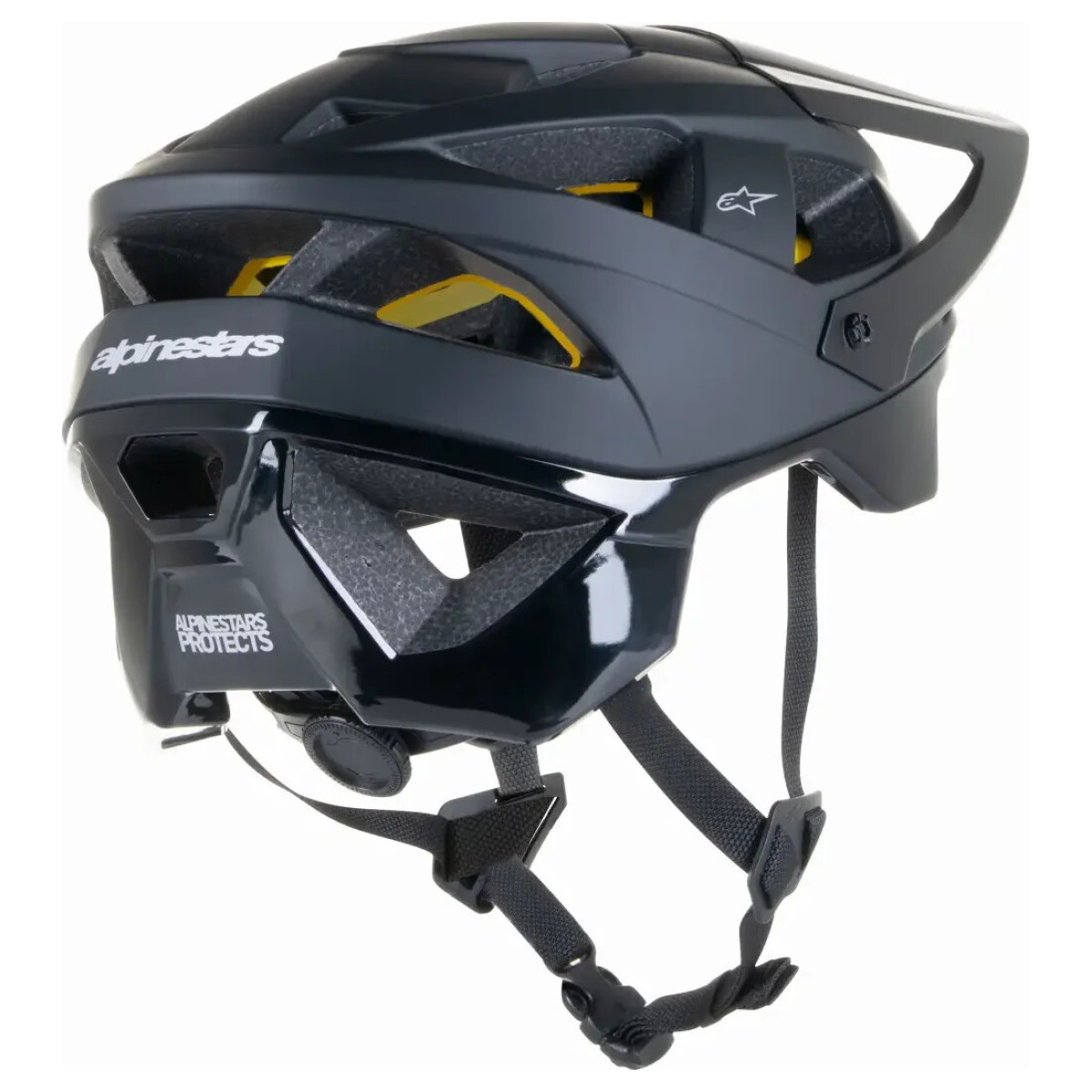 Vector Tech Solid Helmet Black