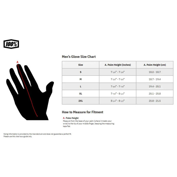 Ridefit Glove Blue