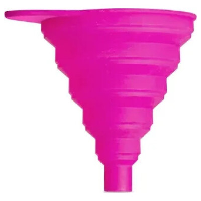 Collapsible Silicone Funnel Pink