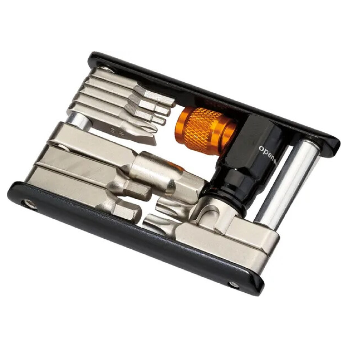 Mountain Bike Mini Multi-Tool Black, Silver