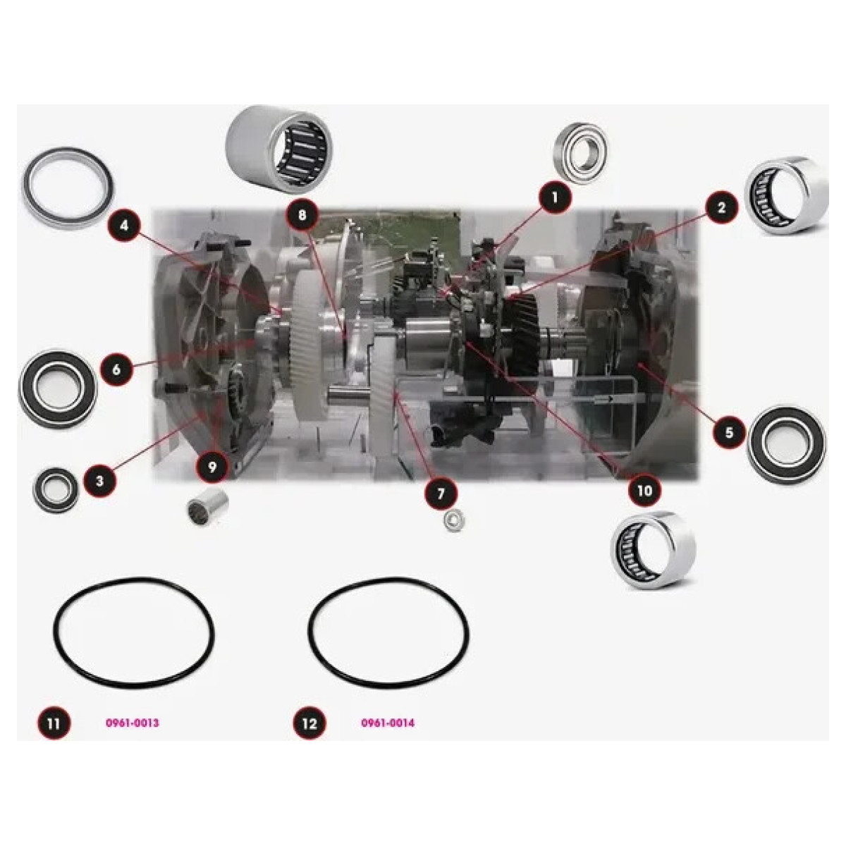 Bearings For Bosch Motors Gen2