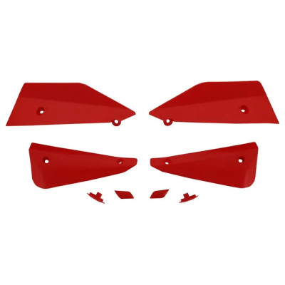 Mtb Deflector & Plug Set Red