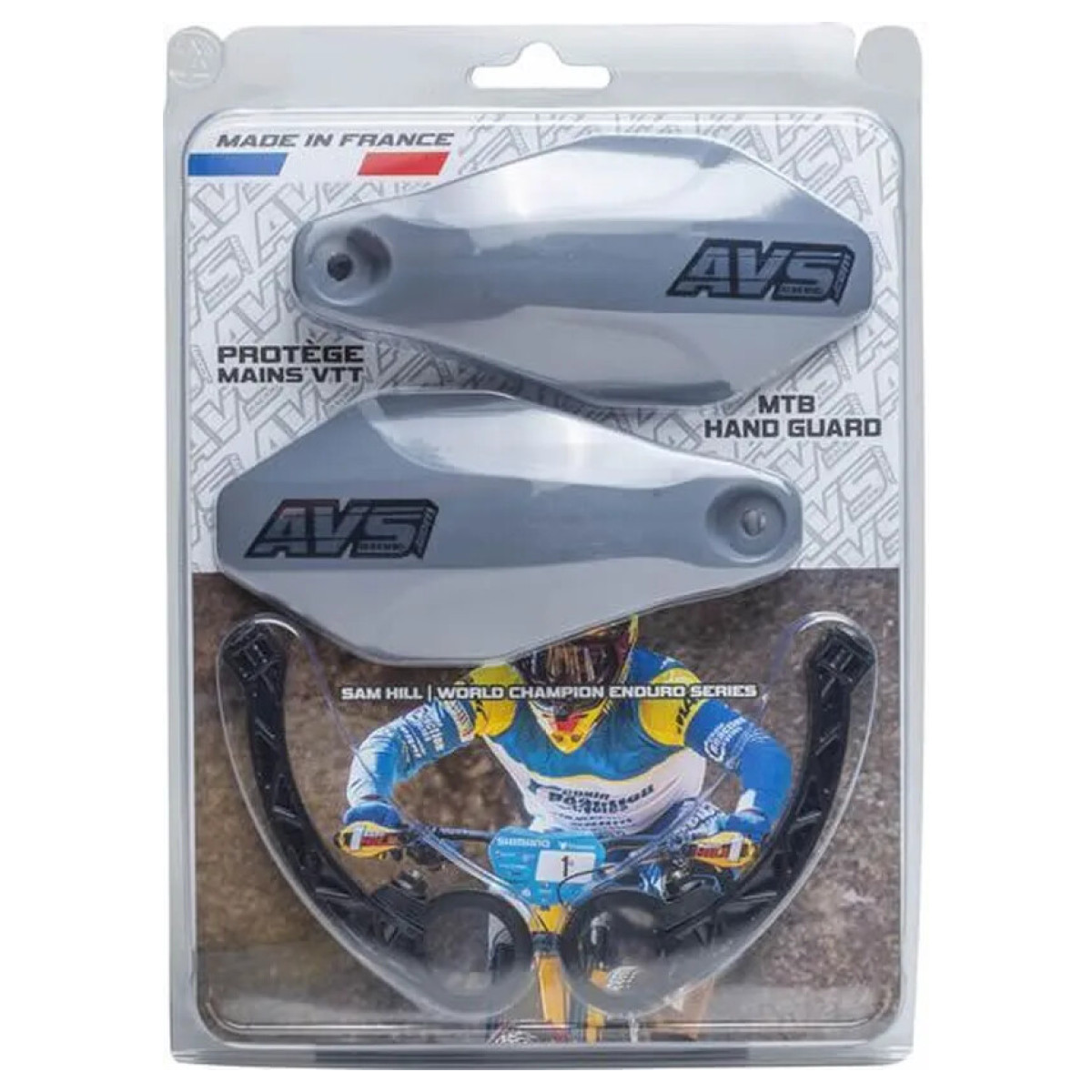 Handguards Kit With Aluminium Supports Black, Gray