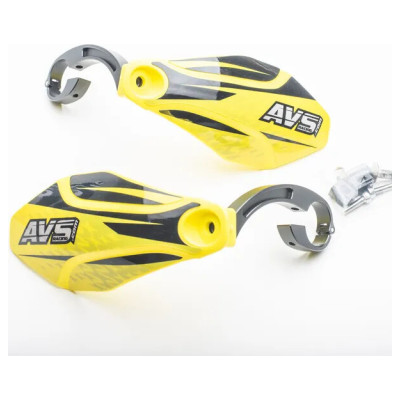 Handguards Kit With Aluminium Supports Black, Yellow