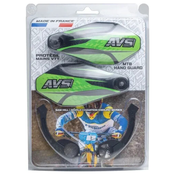 Handguards Kit With Aluminium Supports Black, Green