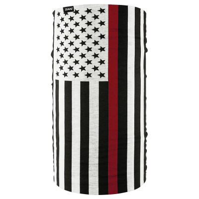 Motley Tube Fleece Lined Neck Tube Black, White