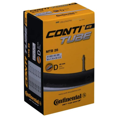 Contitube Mtb Tube 26 47-559-62-559 Black
